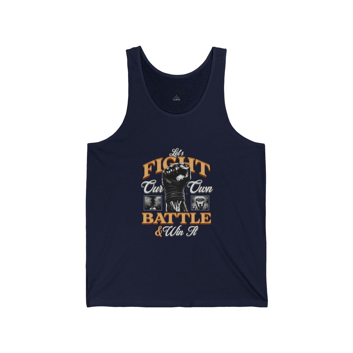 Fight to Win Men’s Boxing Tank Top