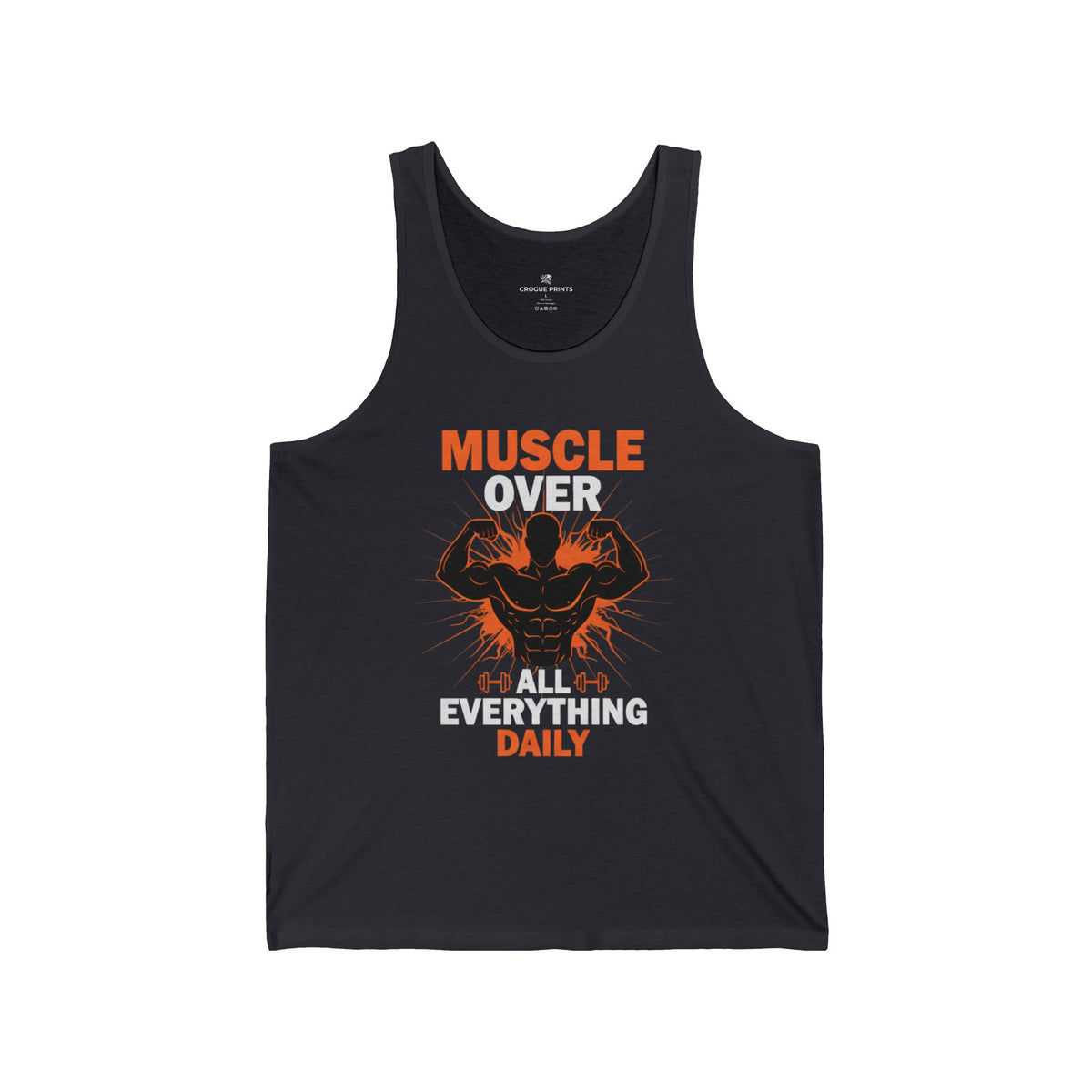 Muscle Over All Everything Daily Tank Top — Gym Motivation Fitness Tank