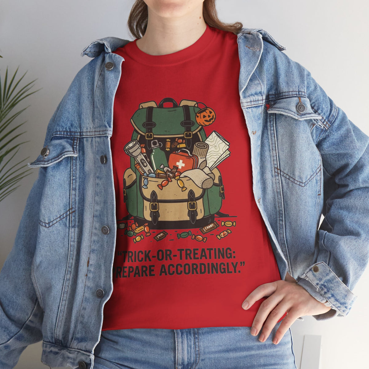 Halloween 'Trick-or-Treating: Prepare Accordingly' T-Shirt