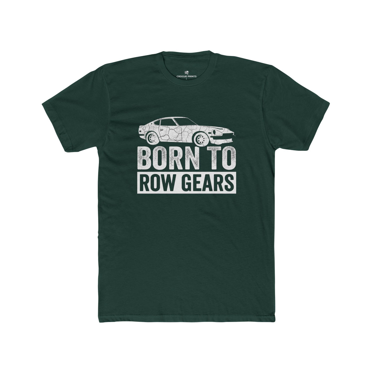 Born to Row Gears" Classic JDM Sports Car T-Shirt
