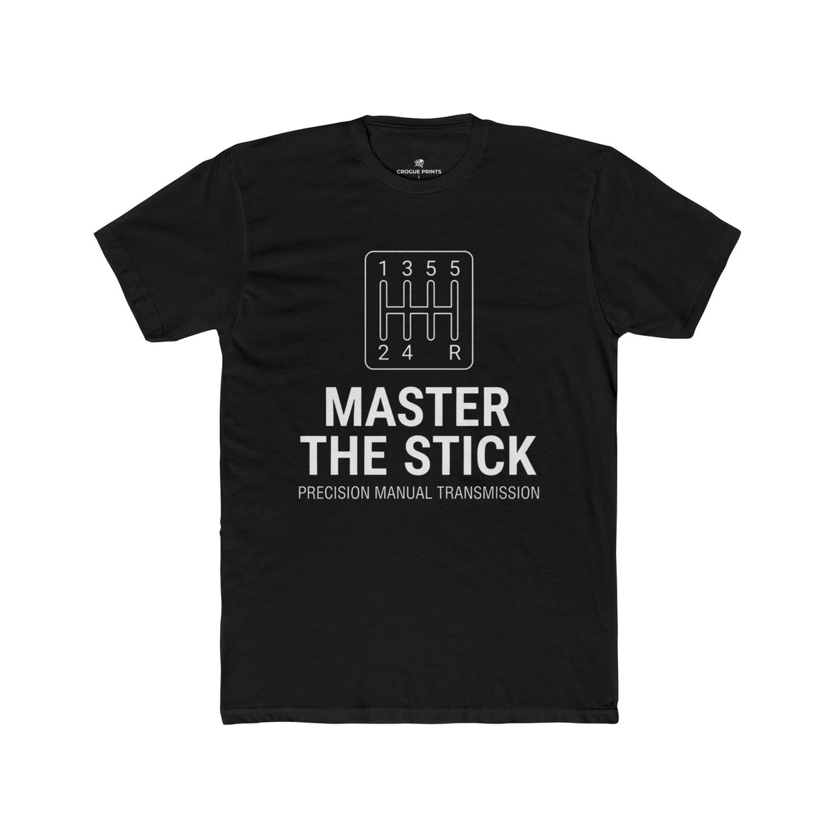 Master The Stick" Manual Transmission T-Shirt