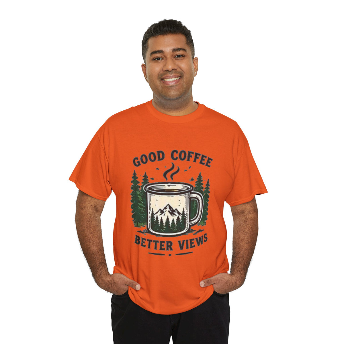 Good Coffee Better Views Tee