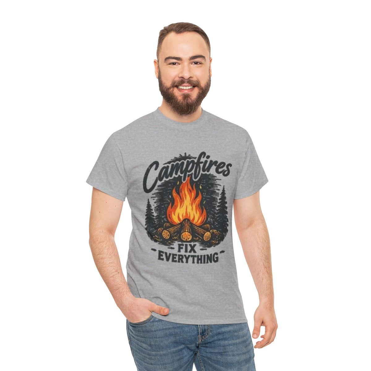 Campfires Fix Everything  Tee