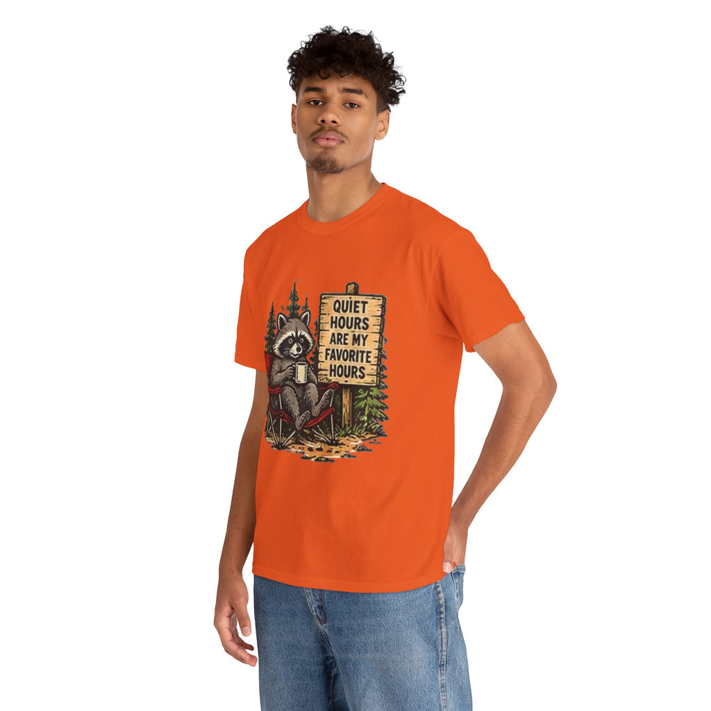 Raccoon Camping  T-Shirt