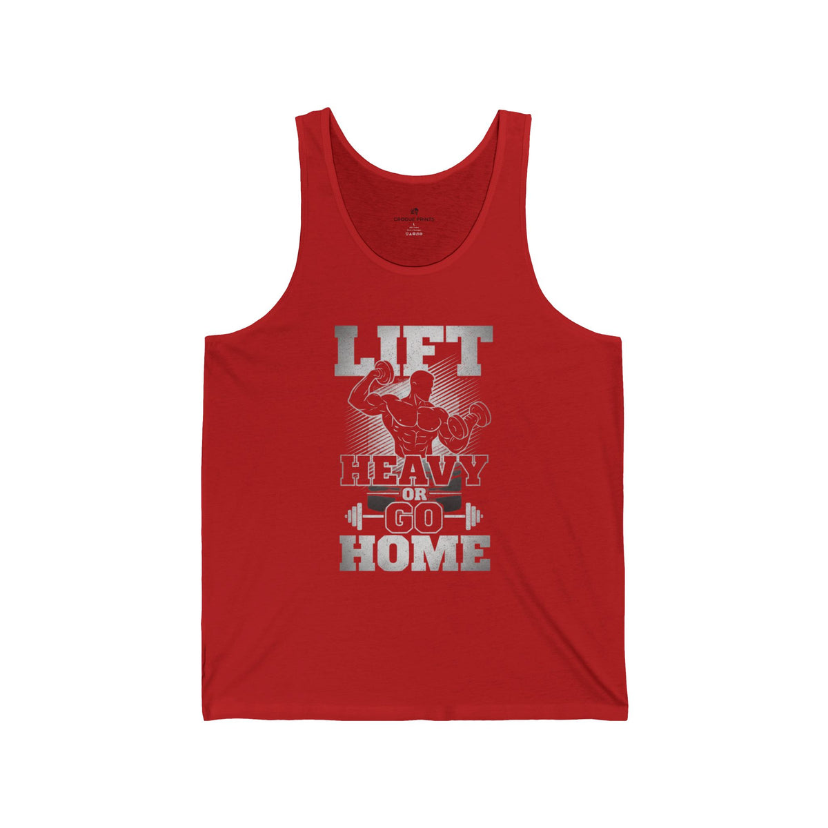 Lift Heavy or Go Home Men’s Gym Tank Top