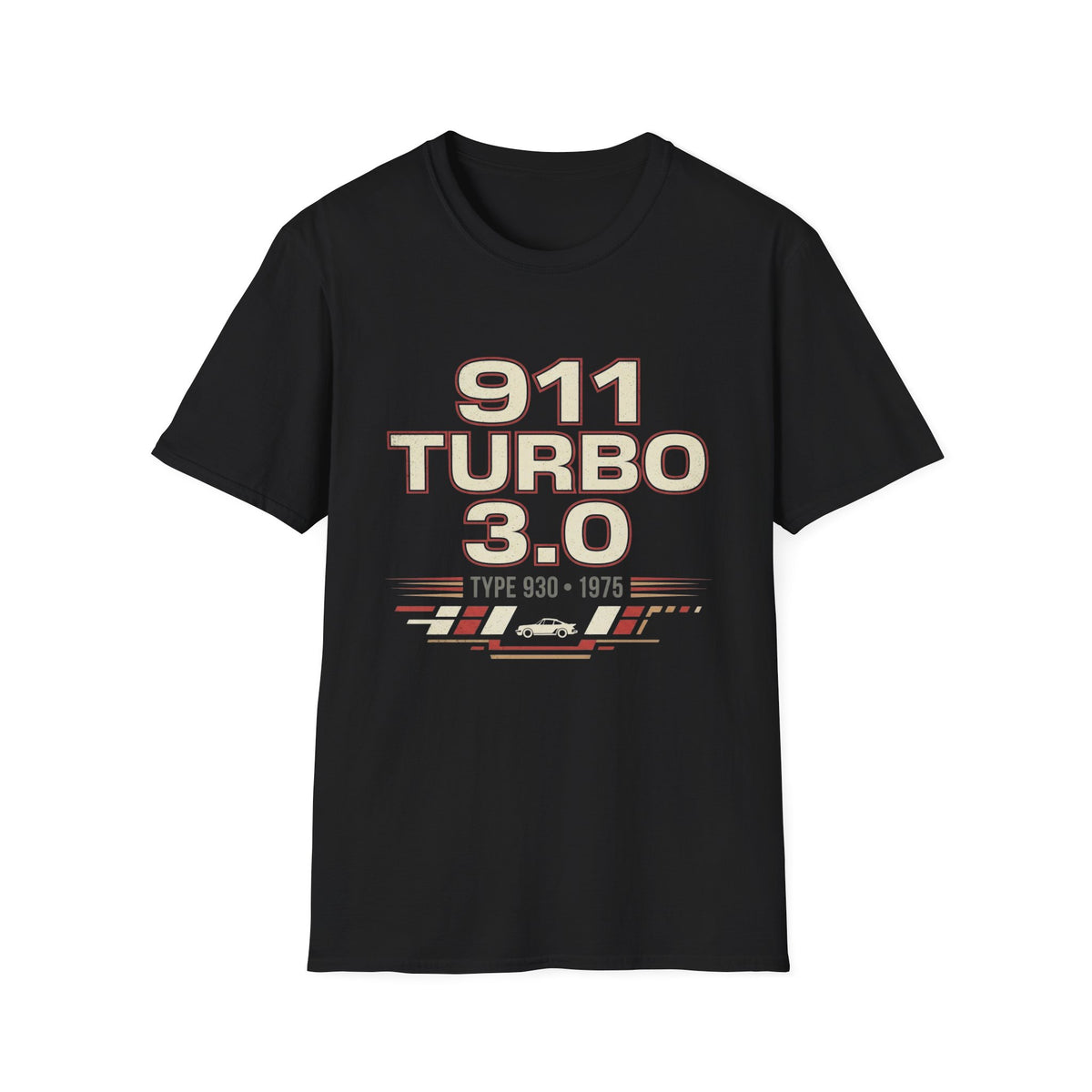 911 Turbo 3.0 T-Shirt — Retro Porsche Racing Graphic Tee