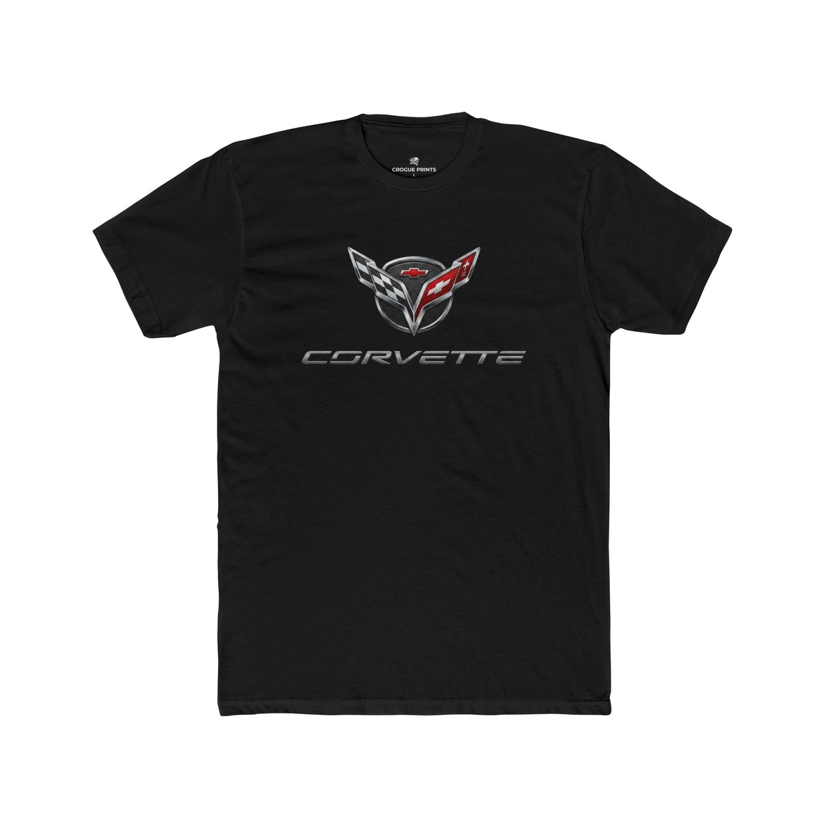 Chevrolet Corvette" Official Logo T-Shirt | American Supercar Graphic Tee