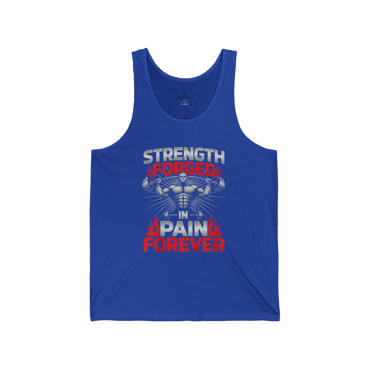 Strength Forged In Pain Men's Gym Tank Top