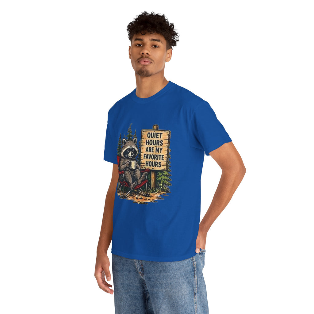 Raccoon Camping  T-Shirt