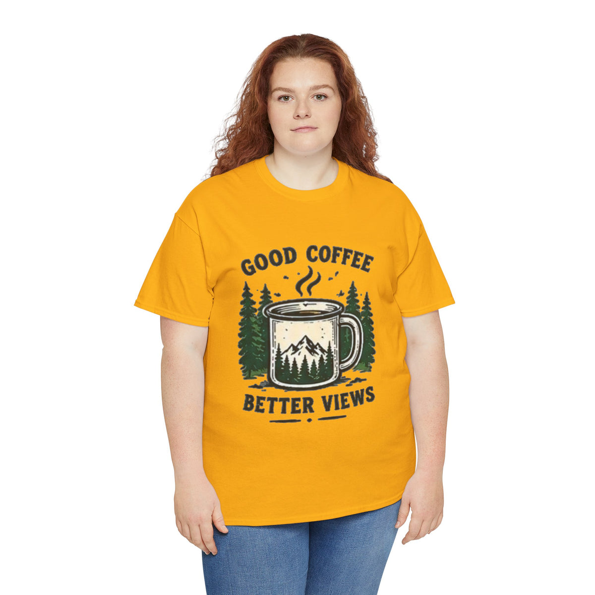 Good Coffee Better Views Tee
