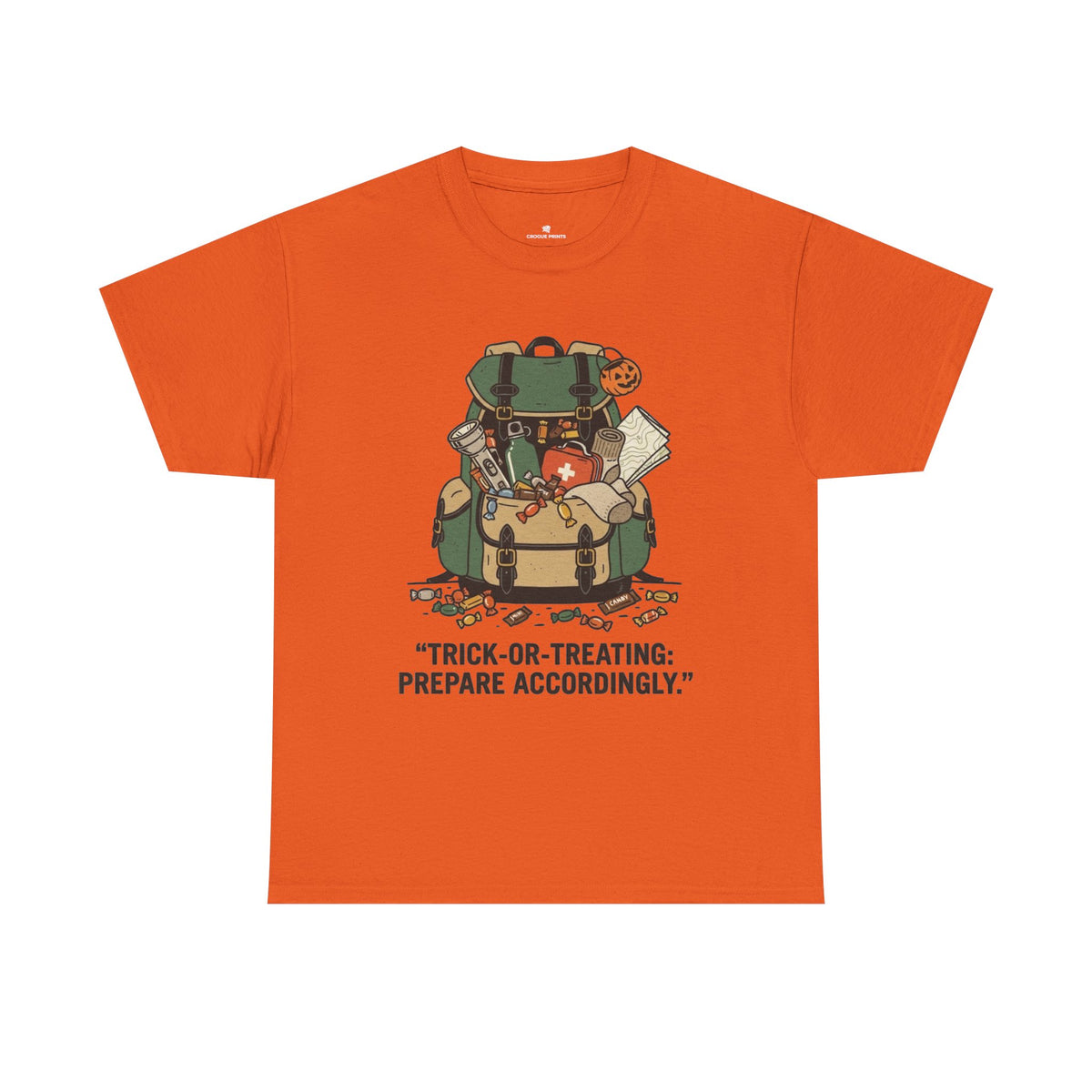Halloween 'Trick-or-Treating: Prepare Accordingly' T-Shirt
