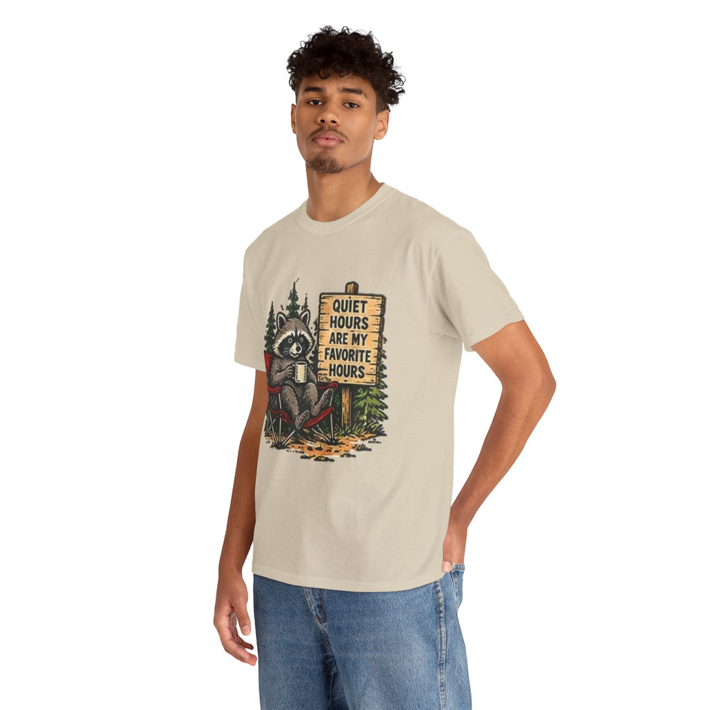 Raccoon Camping  T-Shirt