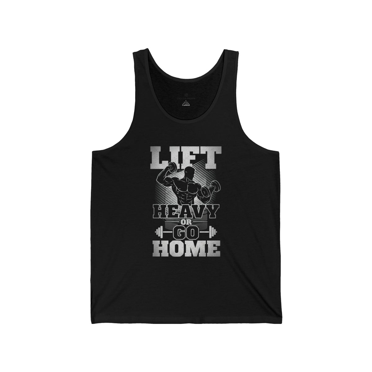 Lift Heavy or Go Home Men’s Gym Tank Top
