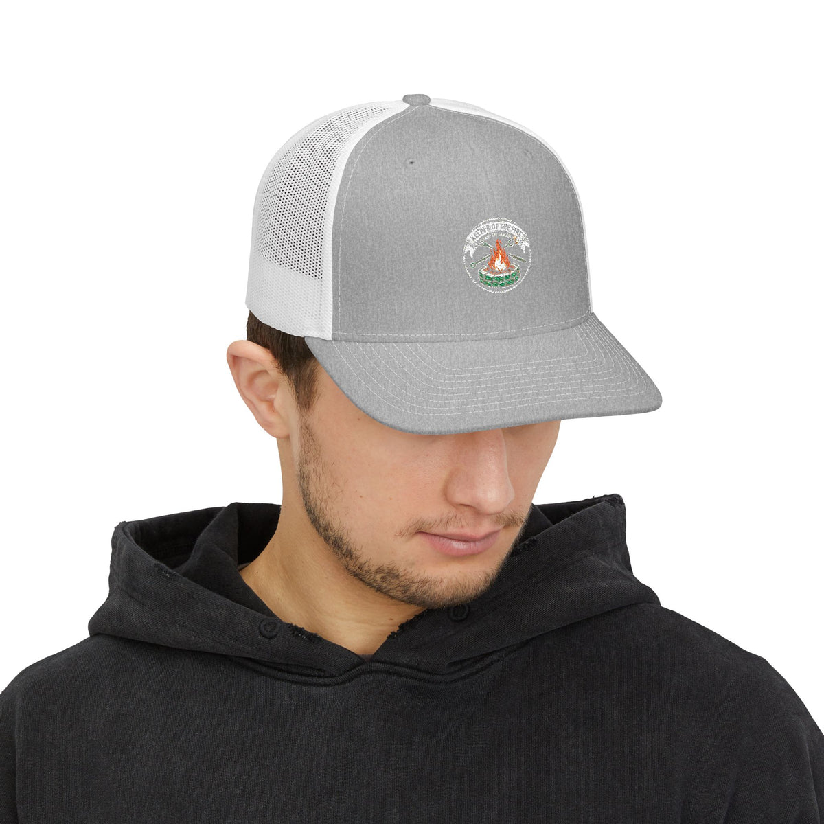 Campfire Patch Trucker Cap