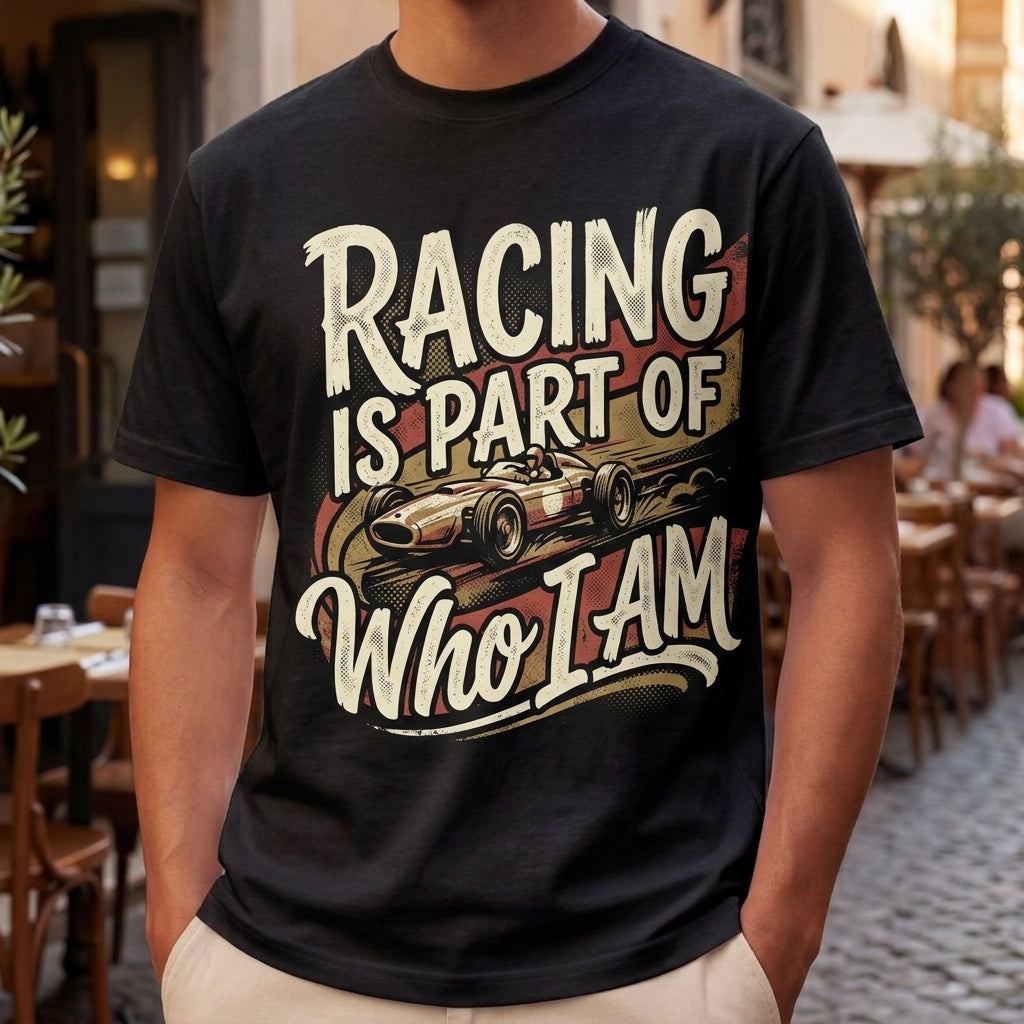 Racing Is Part Of Who I Am Tee