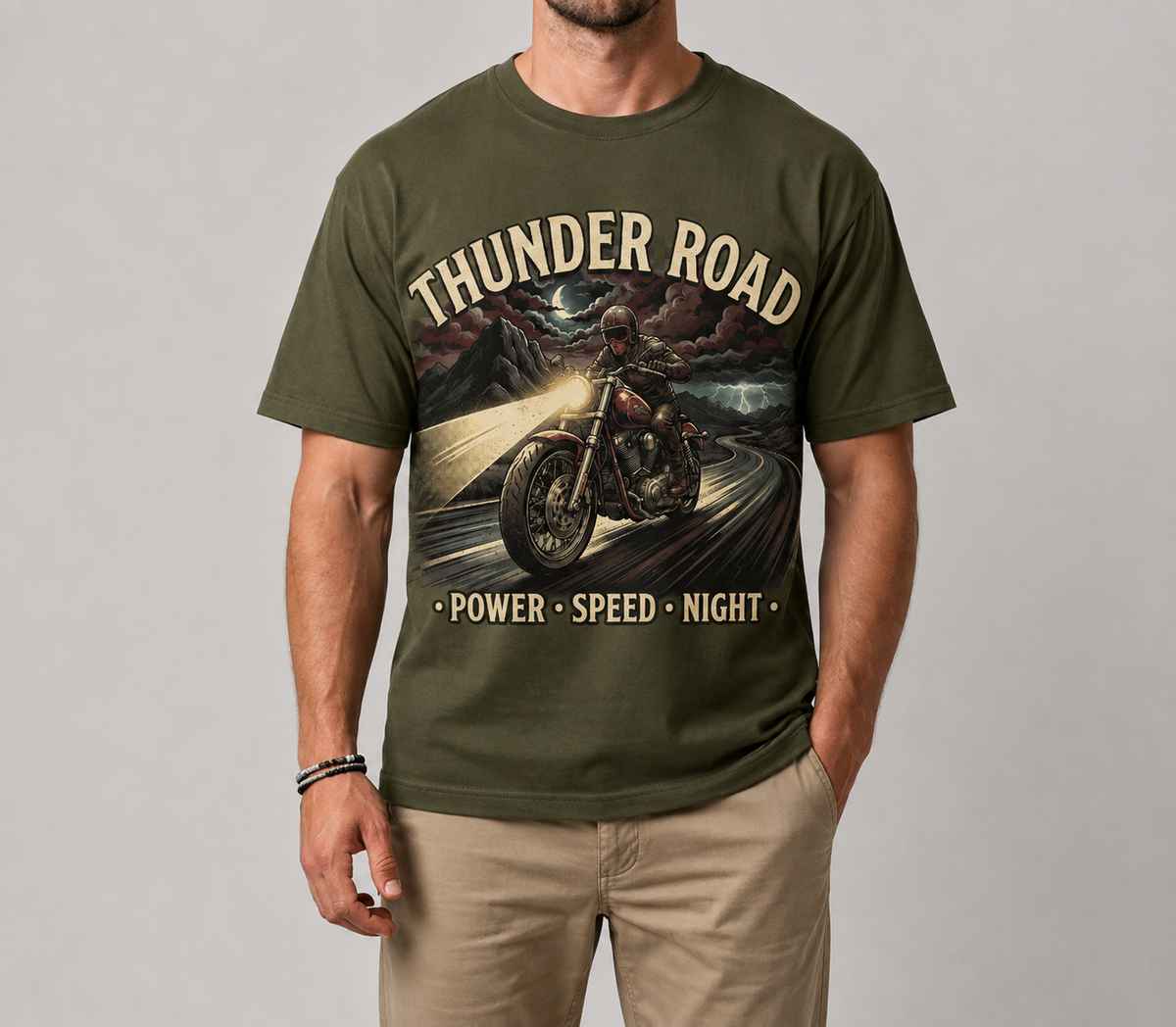 Vintage Thunder Road Graphic Tee