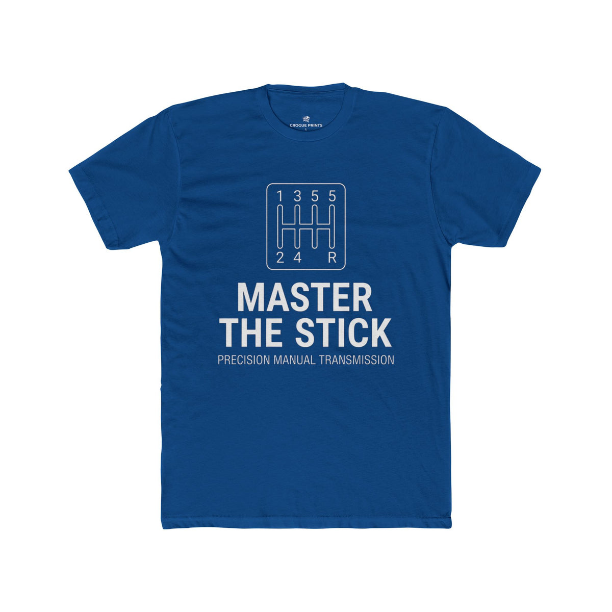 Master The Stick" Manual Transmission T-Shirt