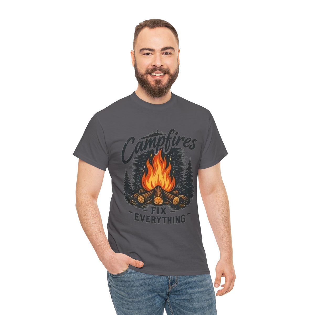 Campfires Fix Everything  Tee