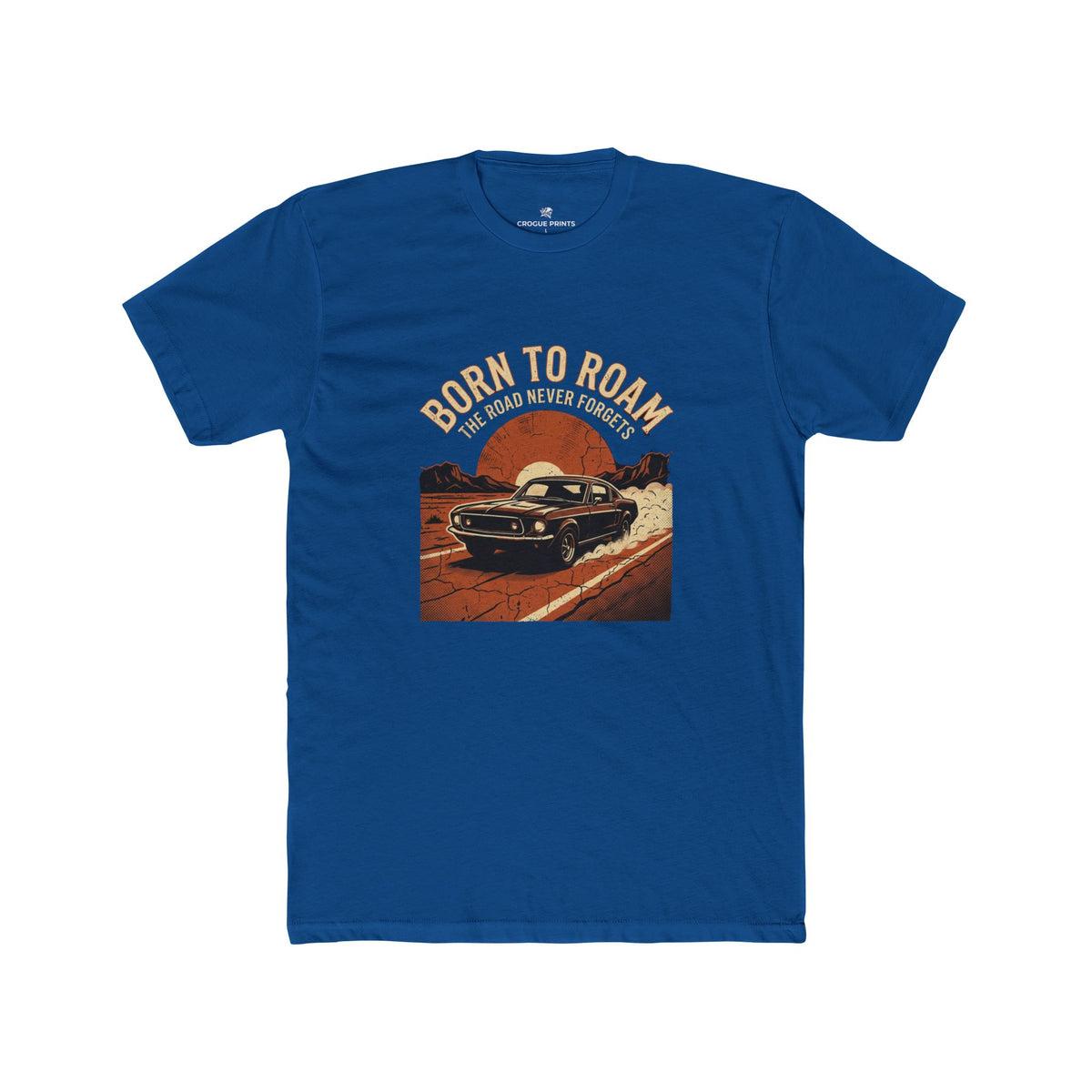 The Road Never Forgets" Muscle Car Shirt