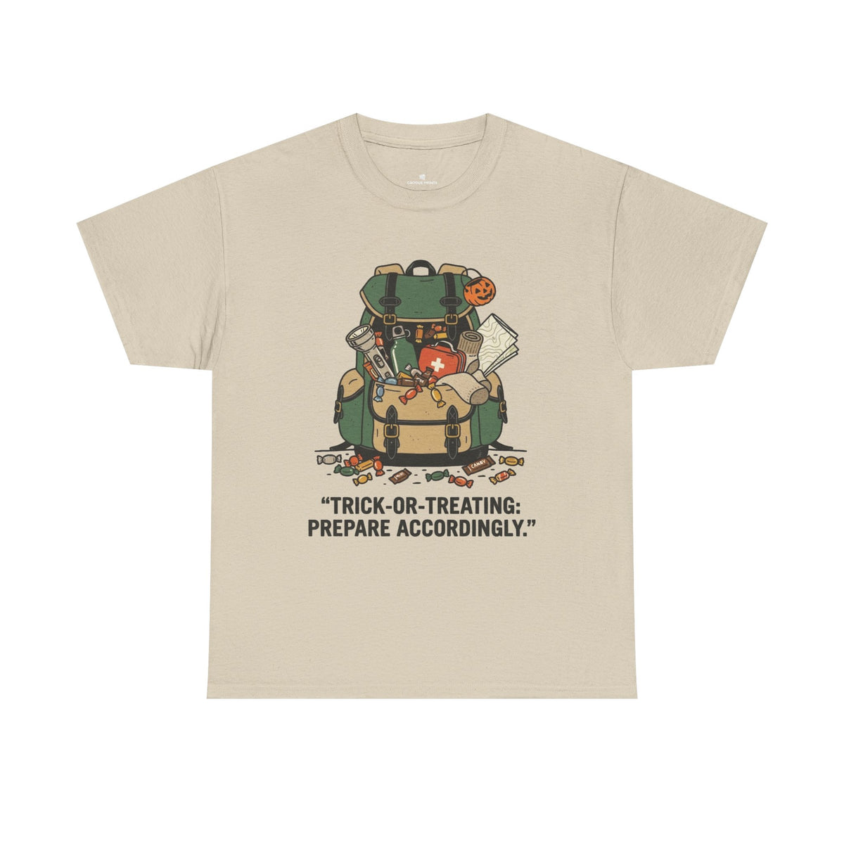 Halloween 'Trick-or-Treating: Prepare Accordingly' T-Shirt