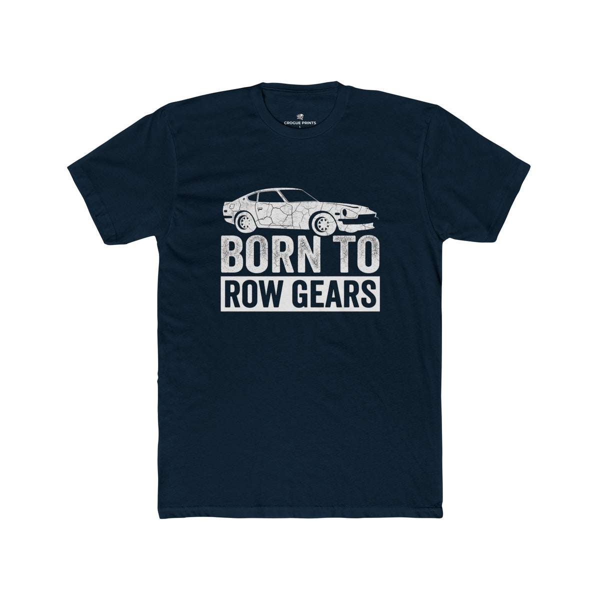 Born to Row Gears" Classic JDM Sports Car T-Shirt