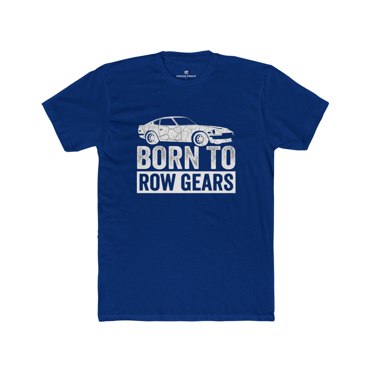 Born to Row Gears" Classic JDM Sports Car T-Shirt