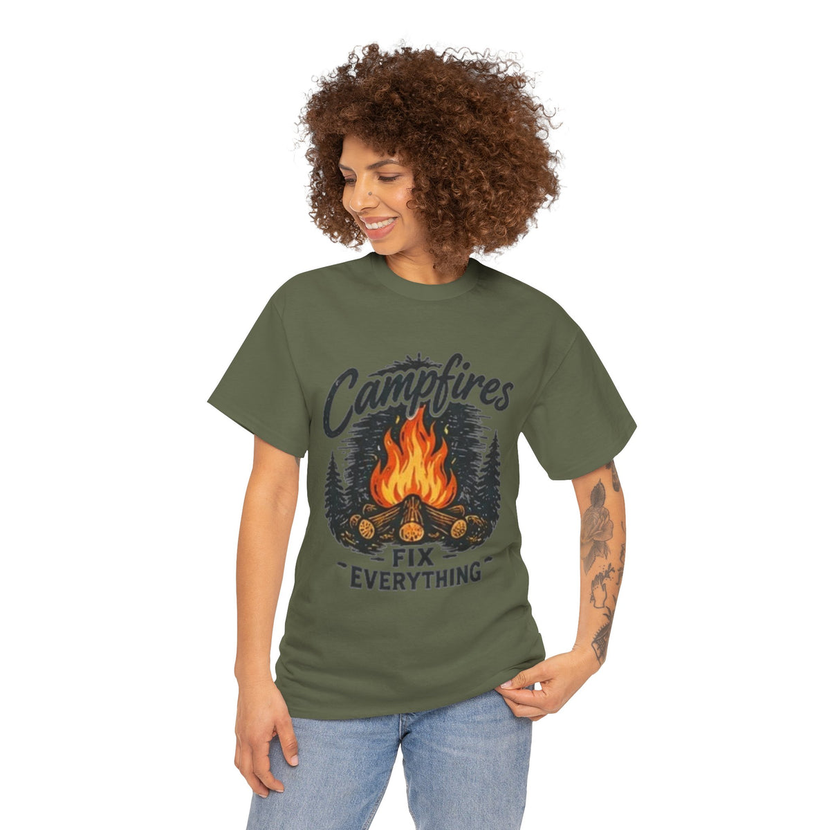 Campfires Fix Everything  Tee