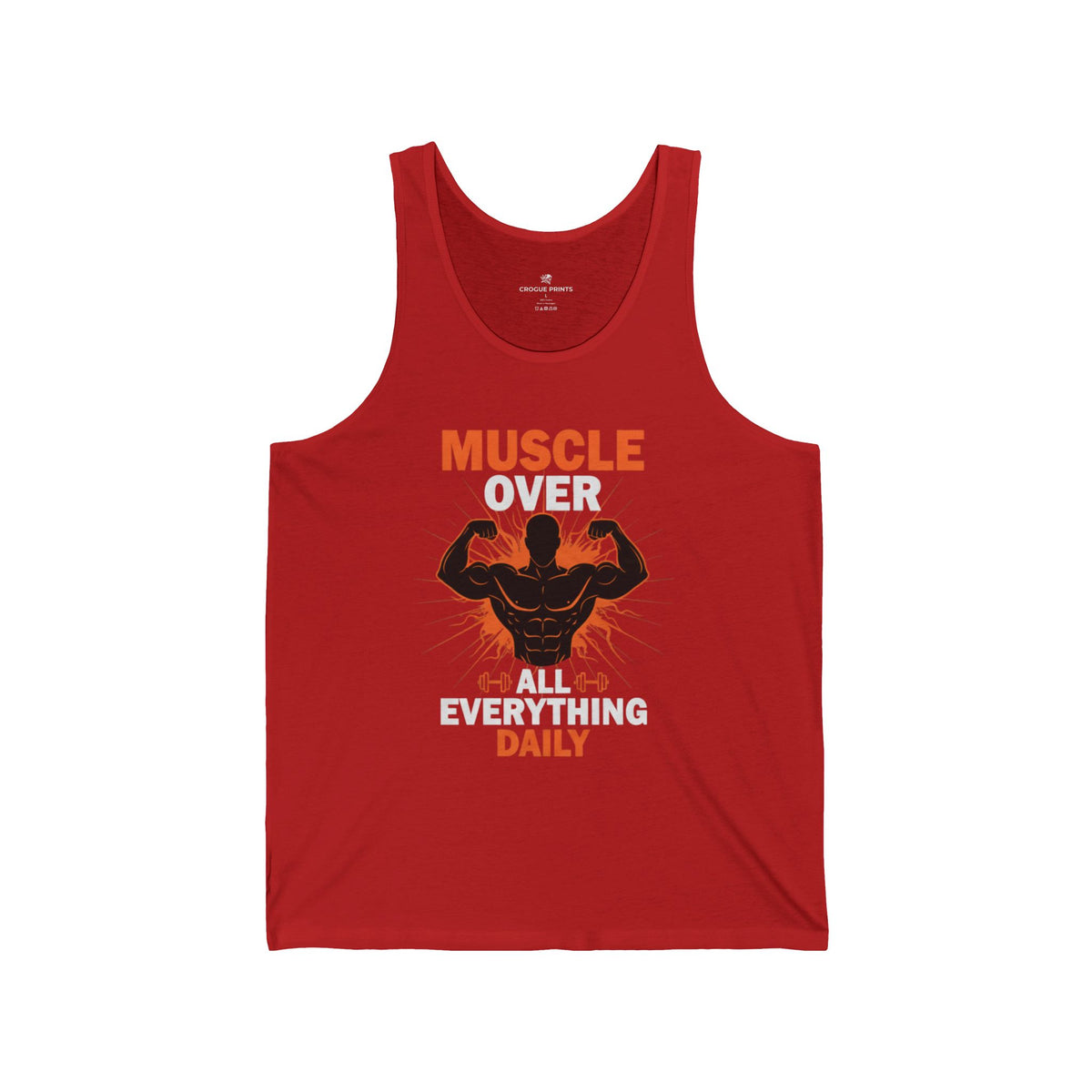 Muscle Over All Everything Daily Tank Top — Gym Motivation Fitness Tank