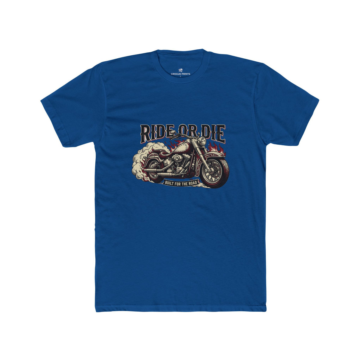 Ride or Die Vintage Motorcycle Graphic T-Shirt