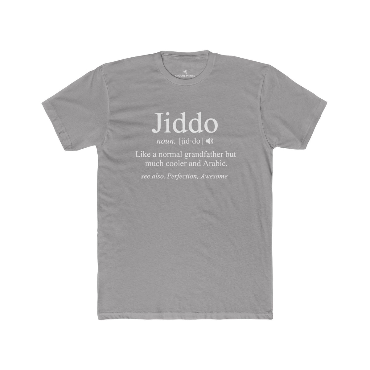 Jiddo" Definition T-Shirt | Funny Arabic Grandfather Graphic Tee
