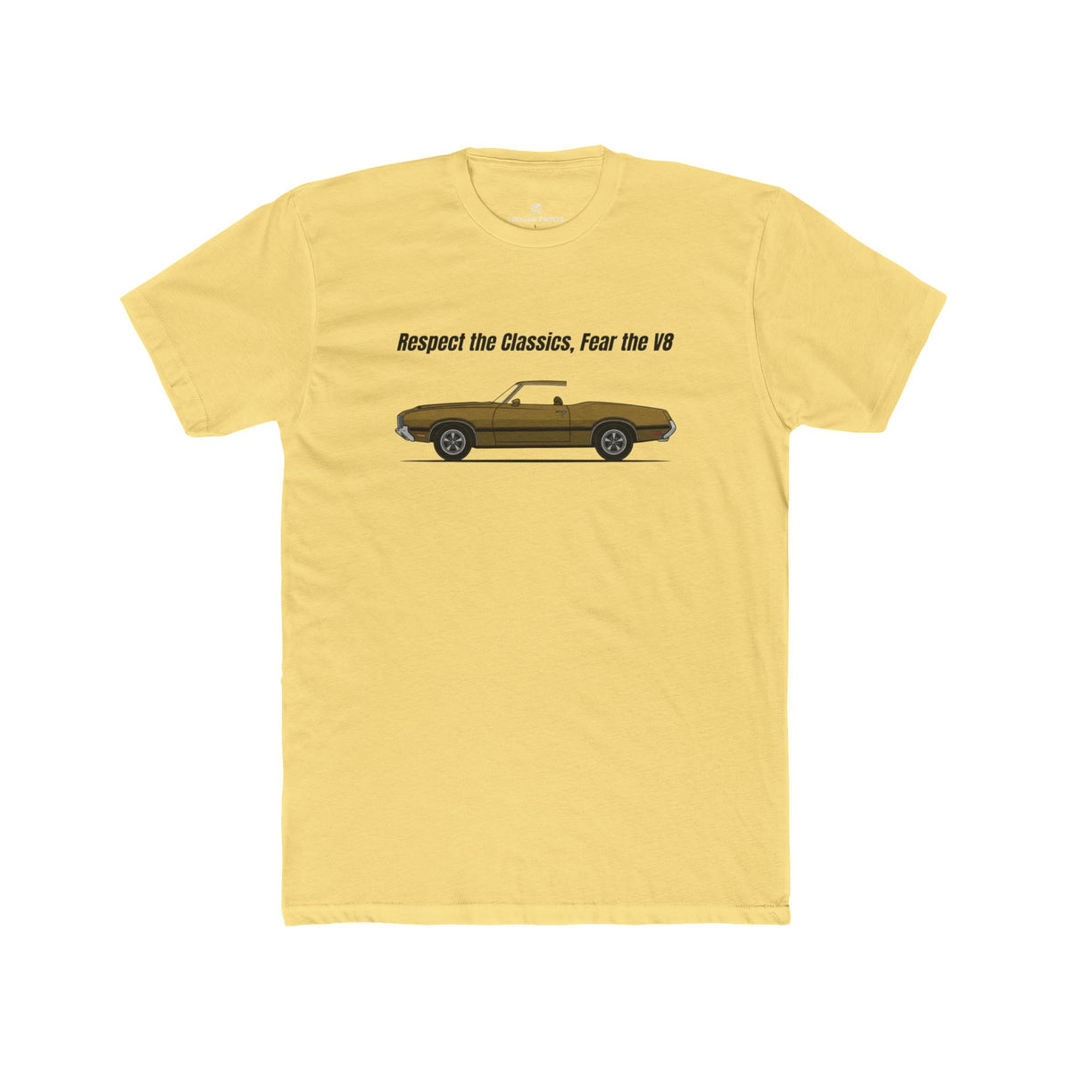 Respect the Classics, Fear the V8" Retro Tee