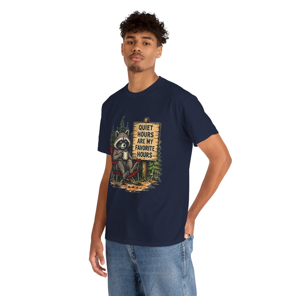 Raccoon Camping  T-Shirt