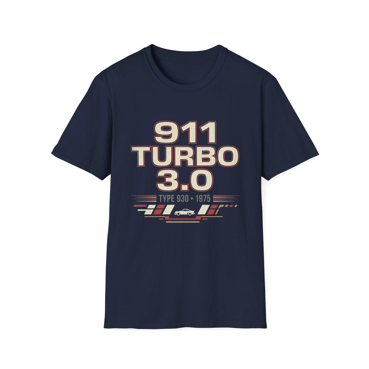 911 Turbo 3.0 T-Shirt — Retro Porsche Racing Graphic Tee