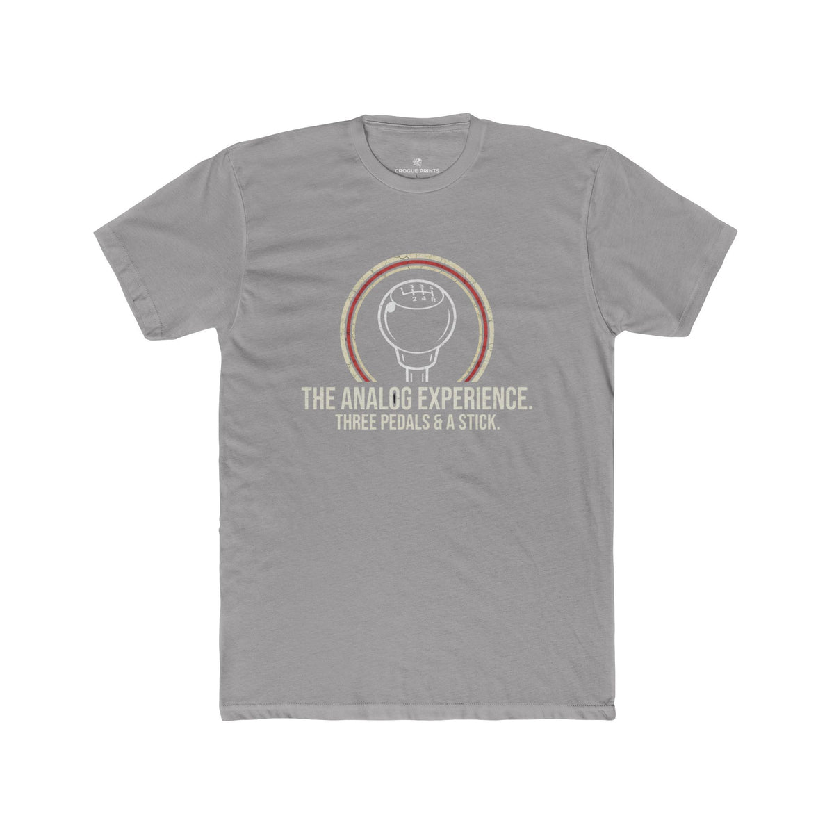 The Analog Experience" Manual Transmission T-Shirt