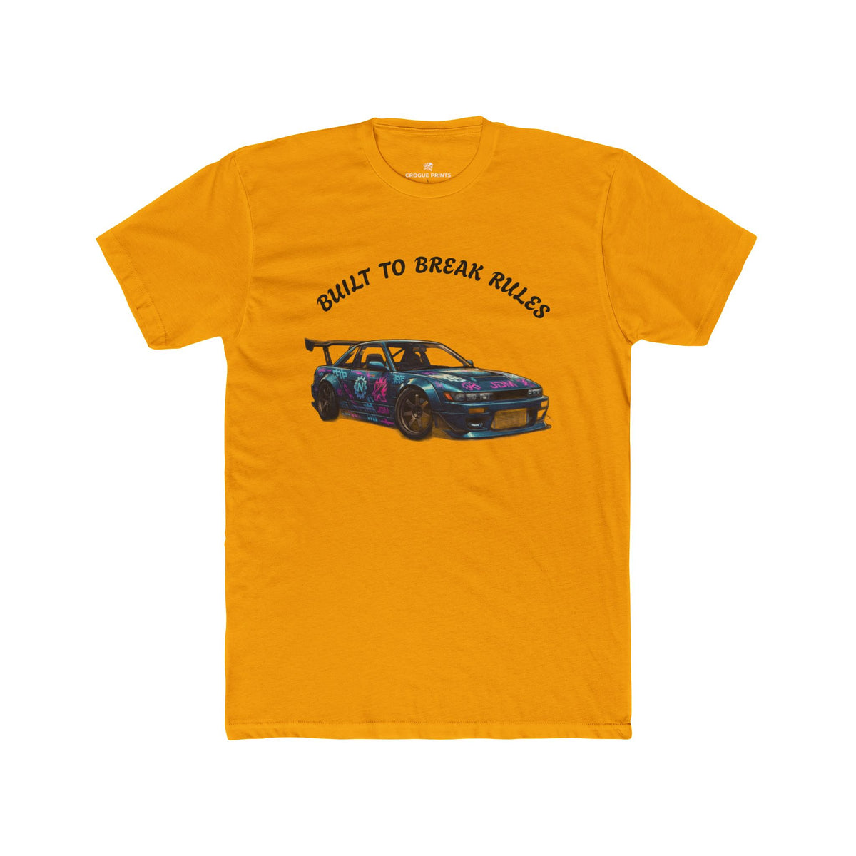 Built to Break Rules JDM Drift Car Graphic T-Shirt