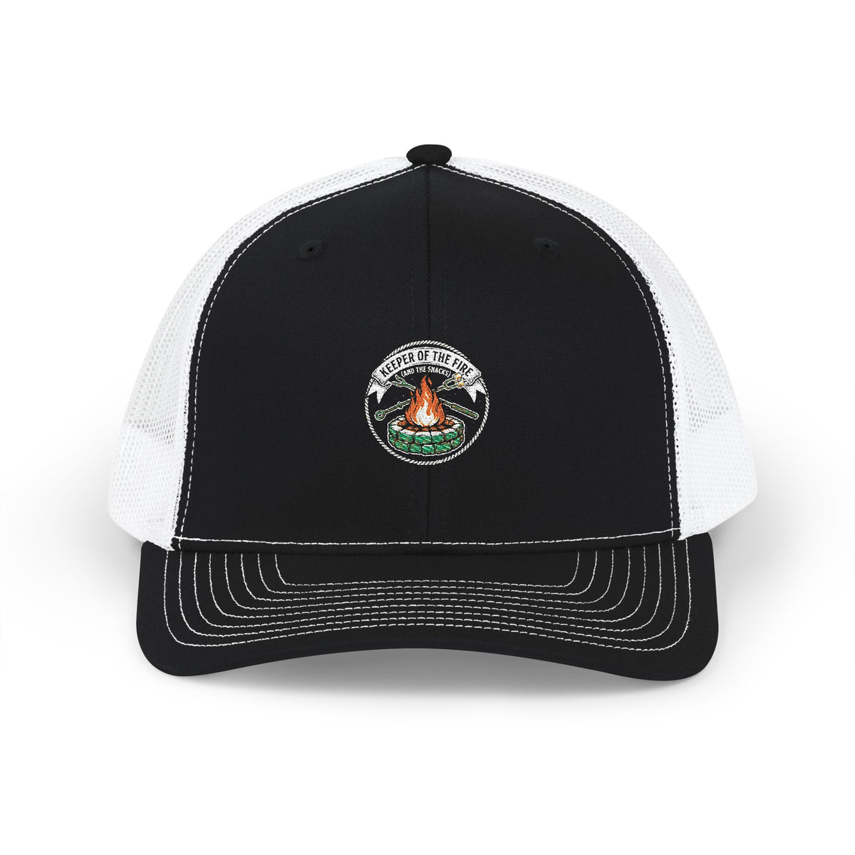 Campfire Patch Trucker Cap