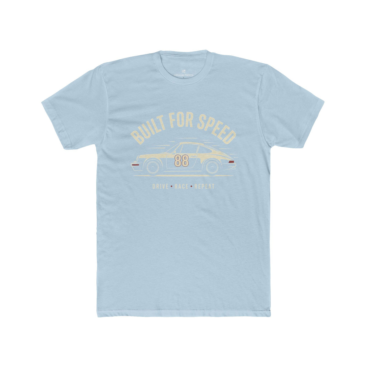 Built for Speed Car Tee — Vintage Racing Graphic Shirt (Drive Back Repeat)