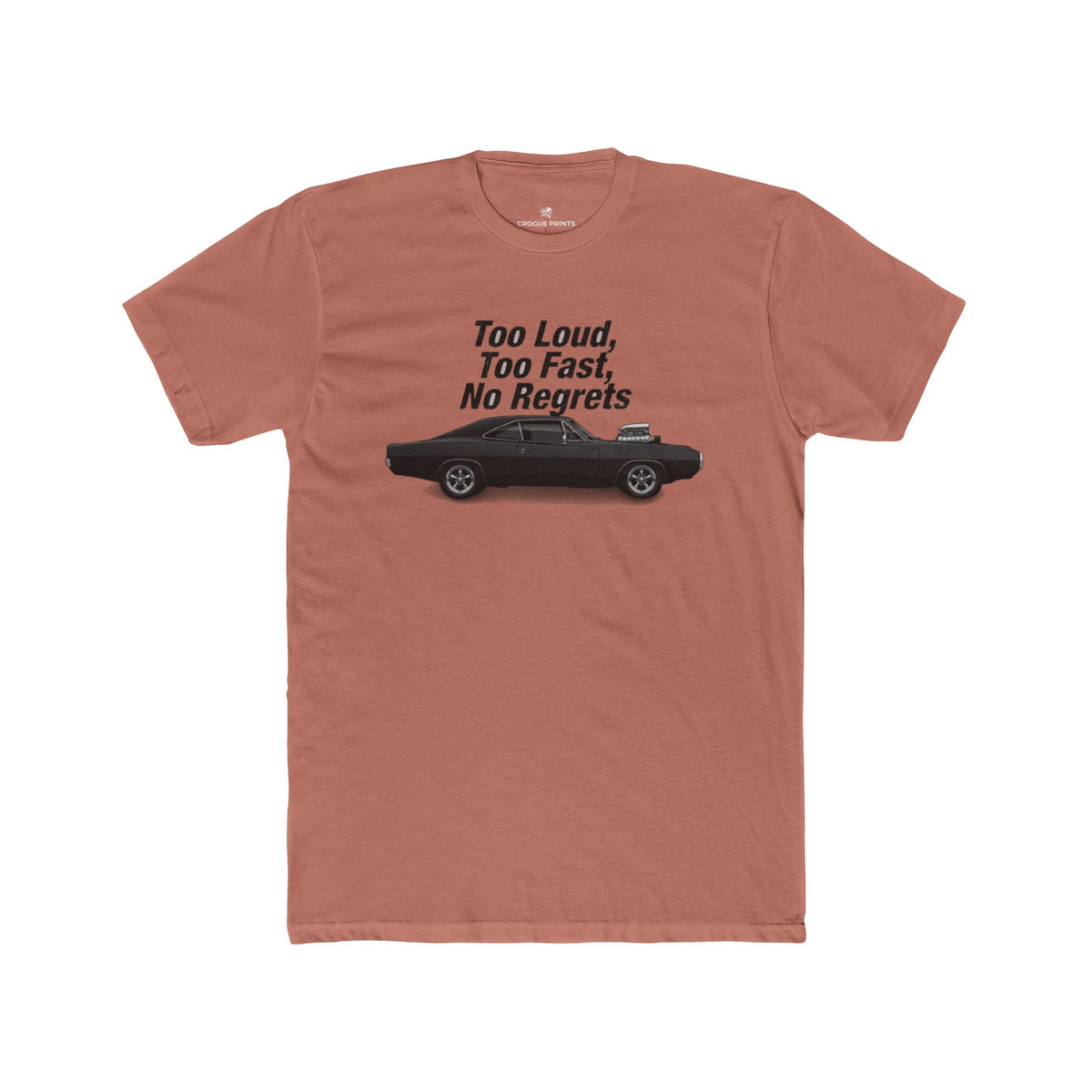 Too Loud, Too Fast, No Regrets" Retro Tee