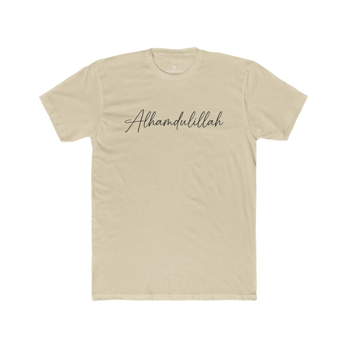 Alhamdulillah" Minimalist Script T-Shirt | Elegant Calligraphy Graphic Tee