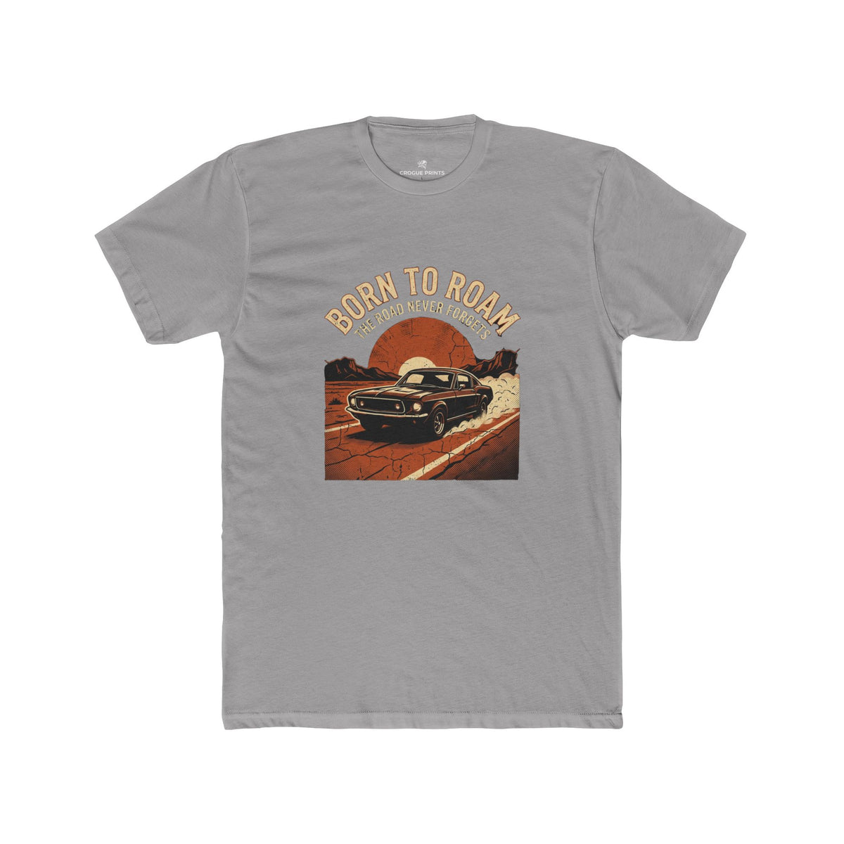 The Road Never Forgets" Muscle Car Shirt