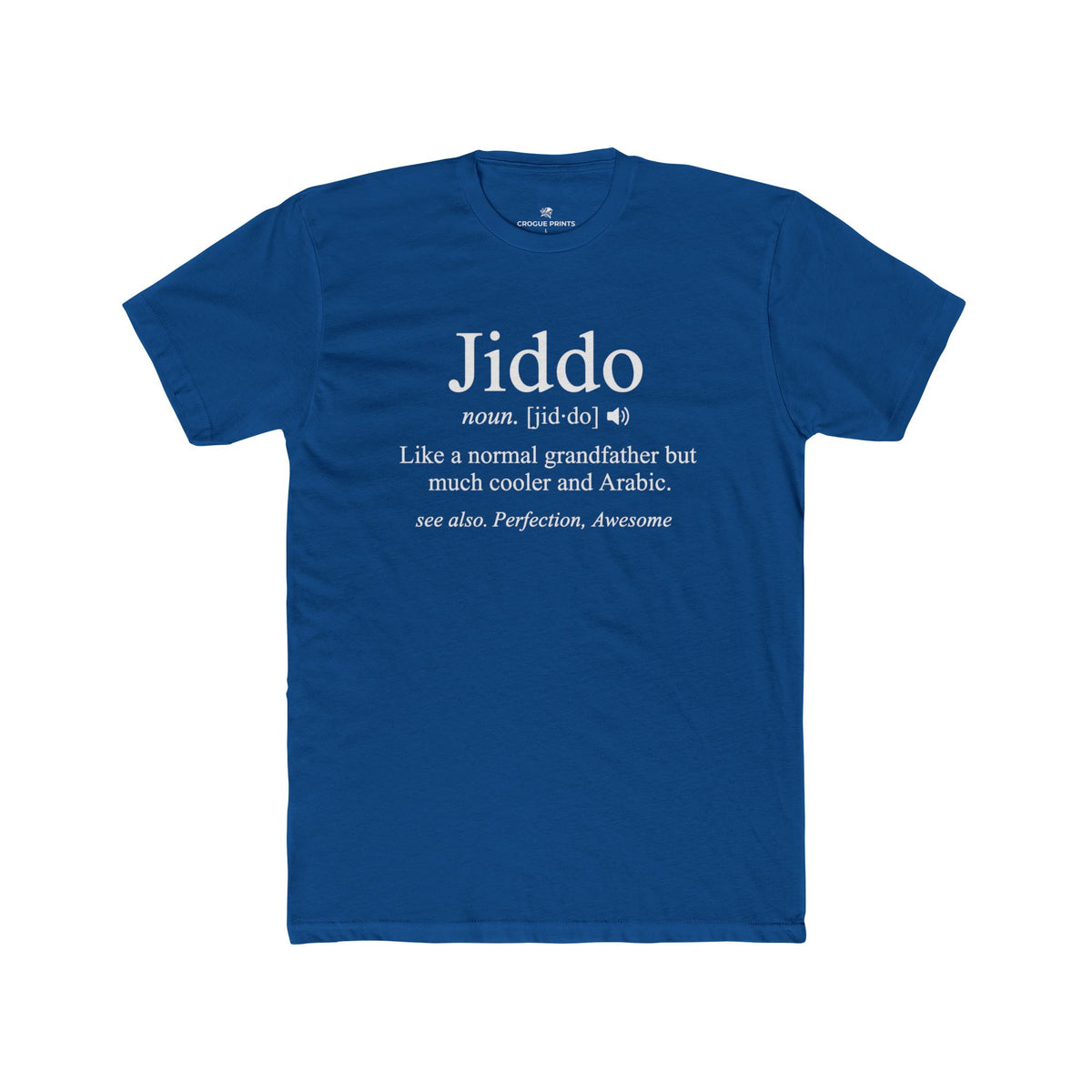 Jiddo" Definition T-Shirt | Funny Arabic Grandfather Graphic Tee