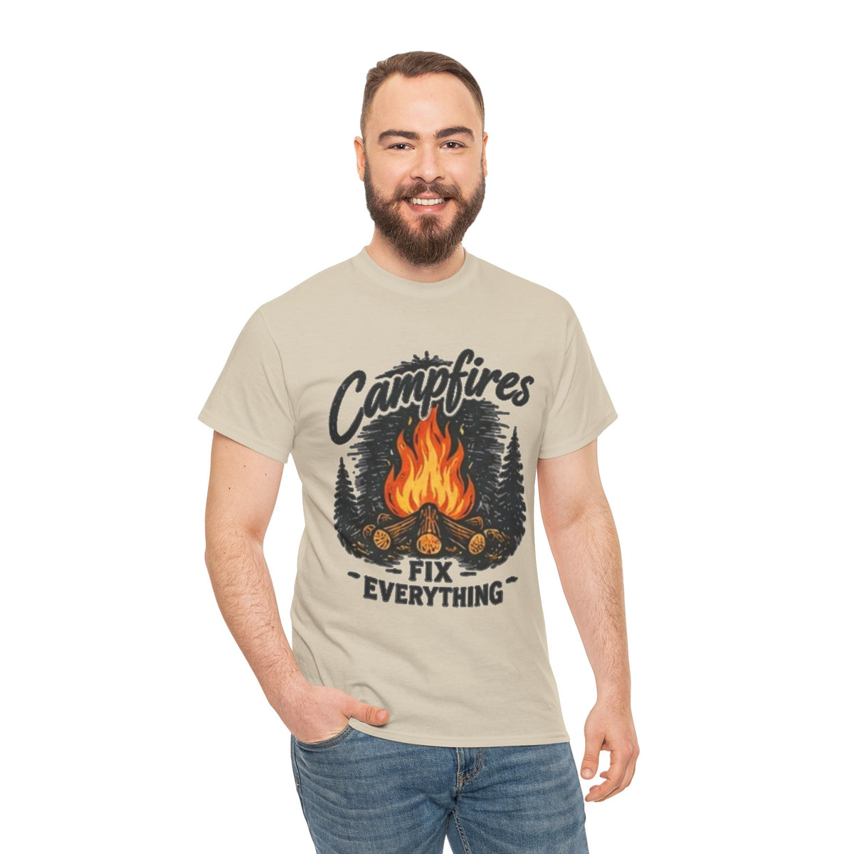 Campfires Fix Everything  Tee