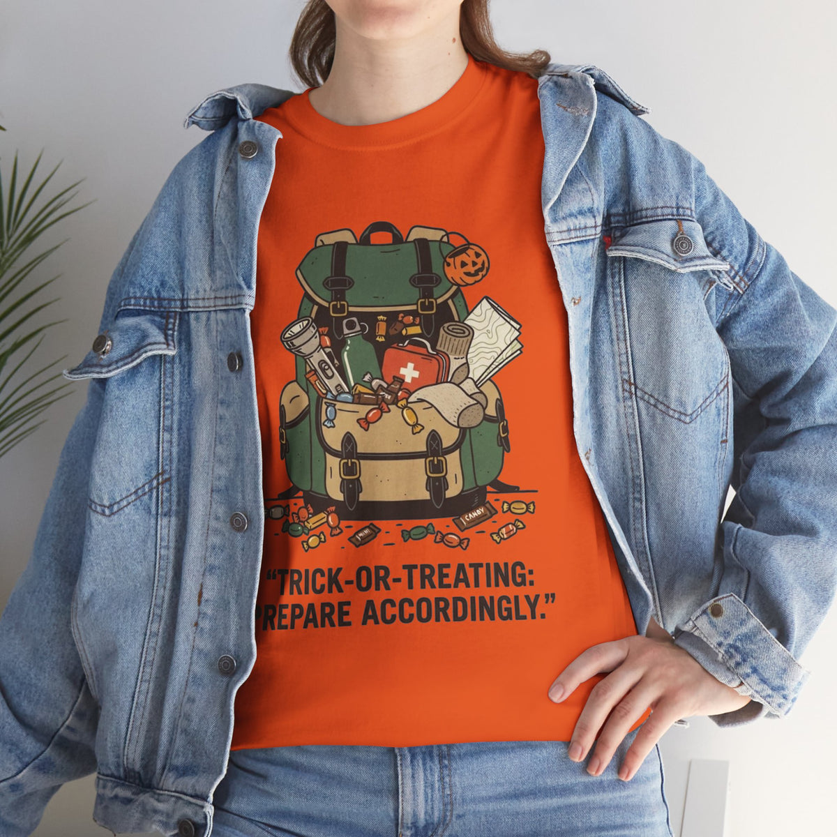 Halloween 'Trick-or-Treating: Prepare Accordingly' T-Shirt