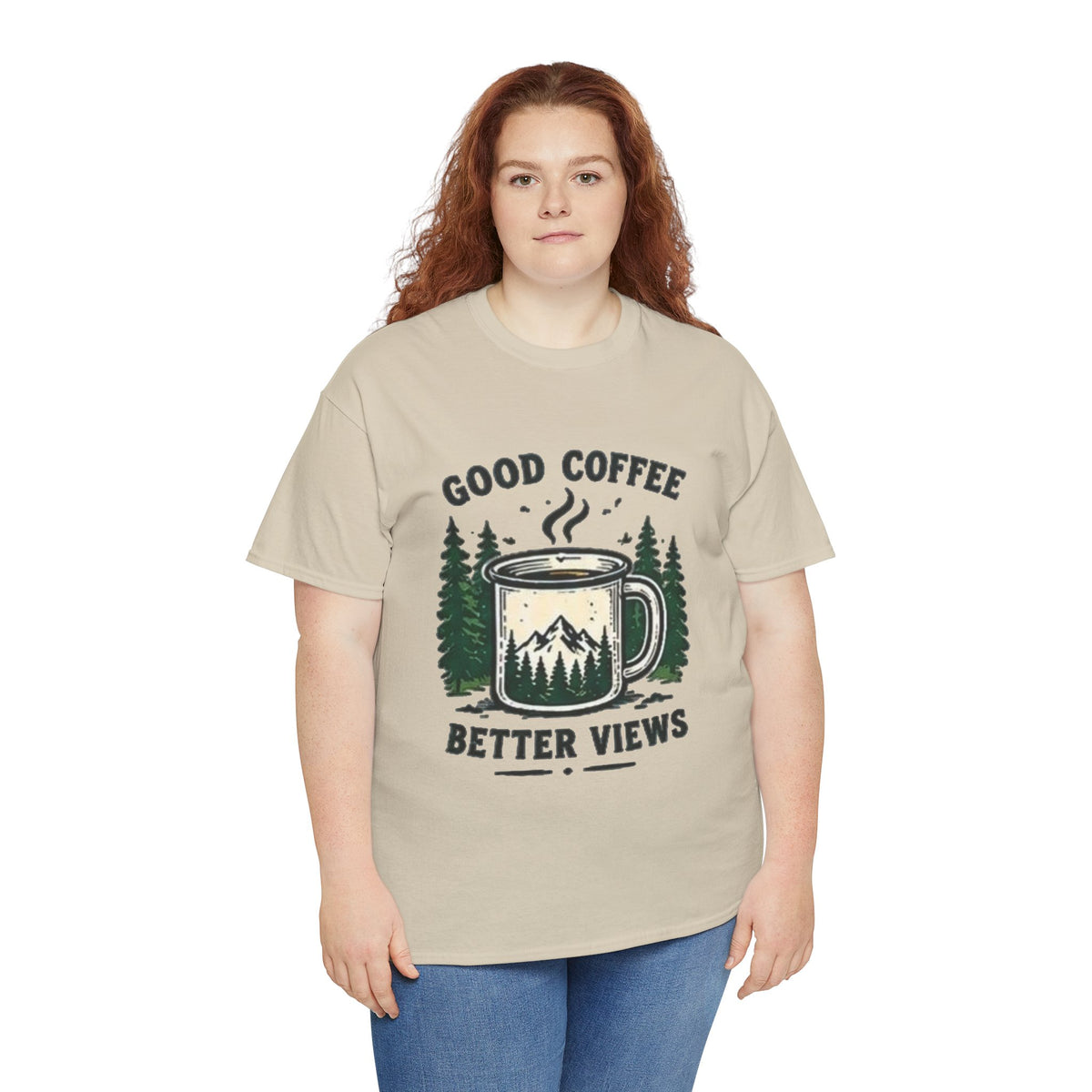 Good Coffee Better Views Tee