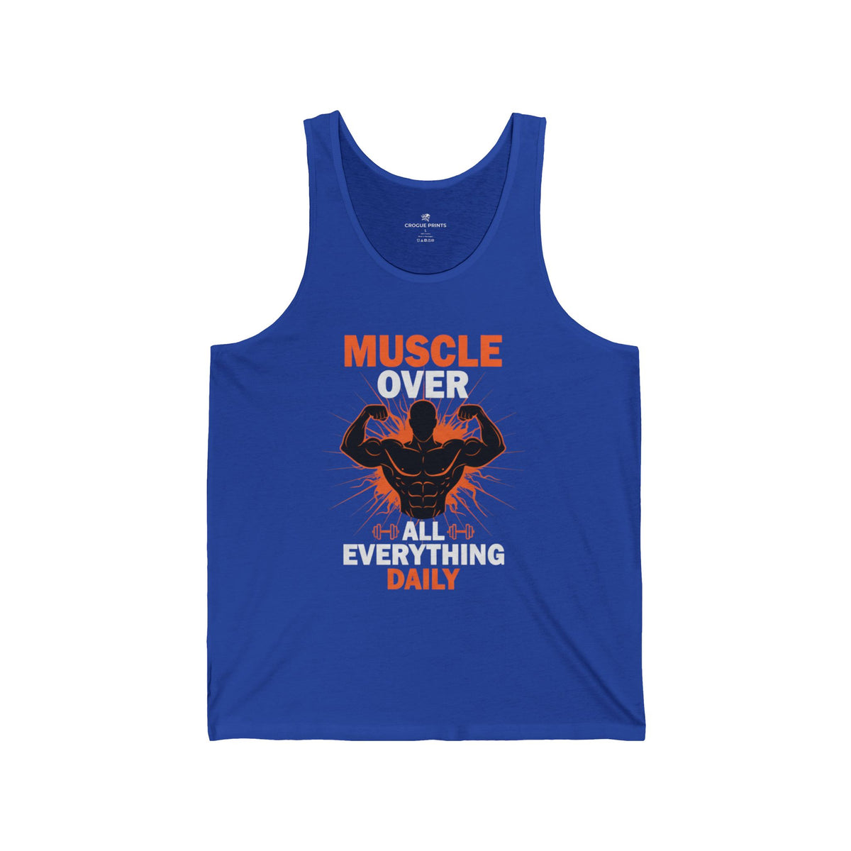 Muscle Over All Everything Daily Tank Top — Gym Motivation Fitness Tank