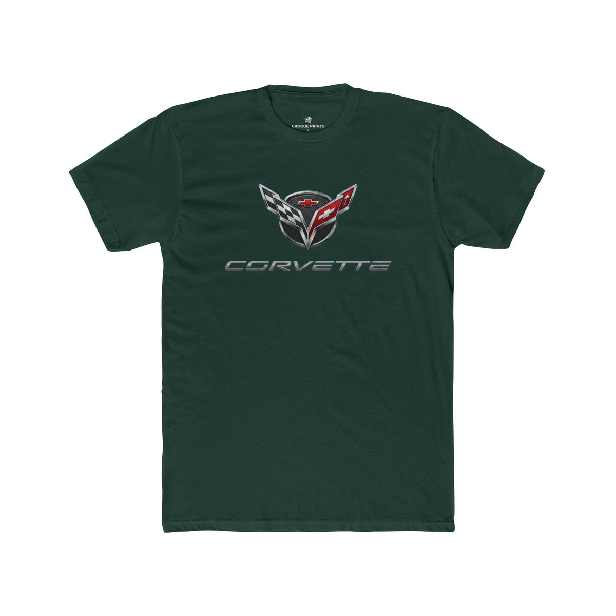 Chevrolet Corvette" Official Logo T-Shirt | American Supercar Graphic Tee