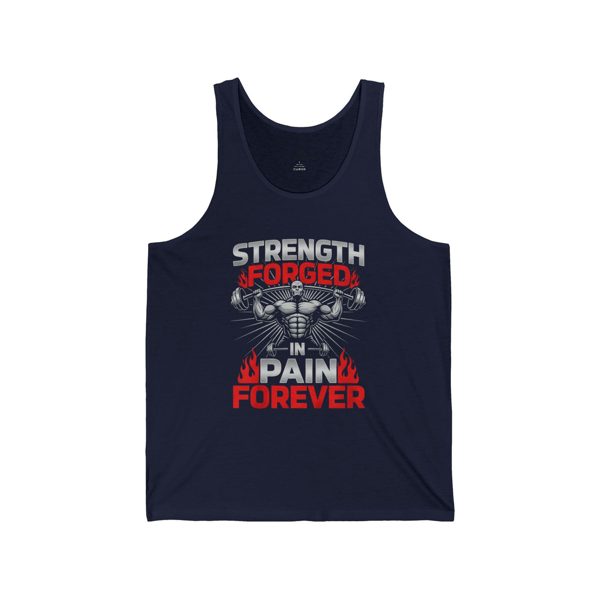 Strength Forged In Pain Men's Gym Tank Top