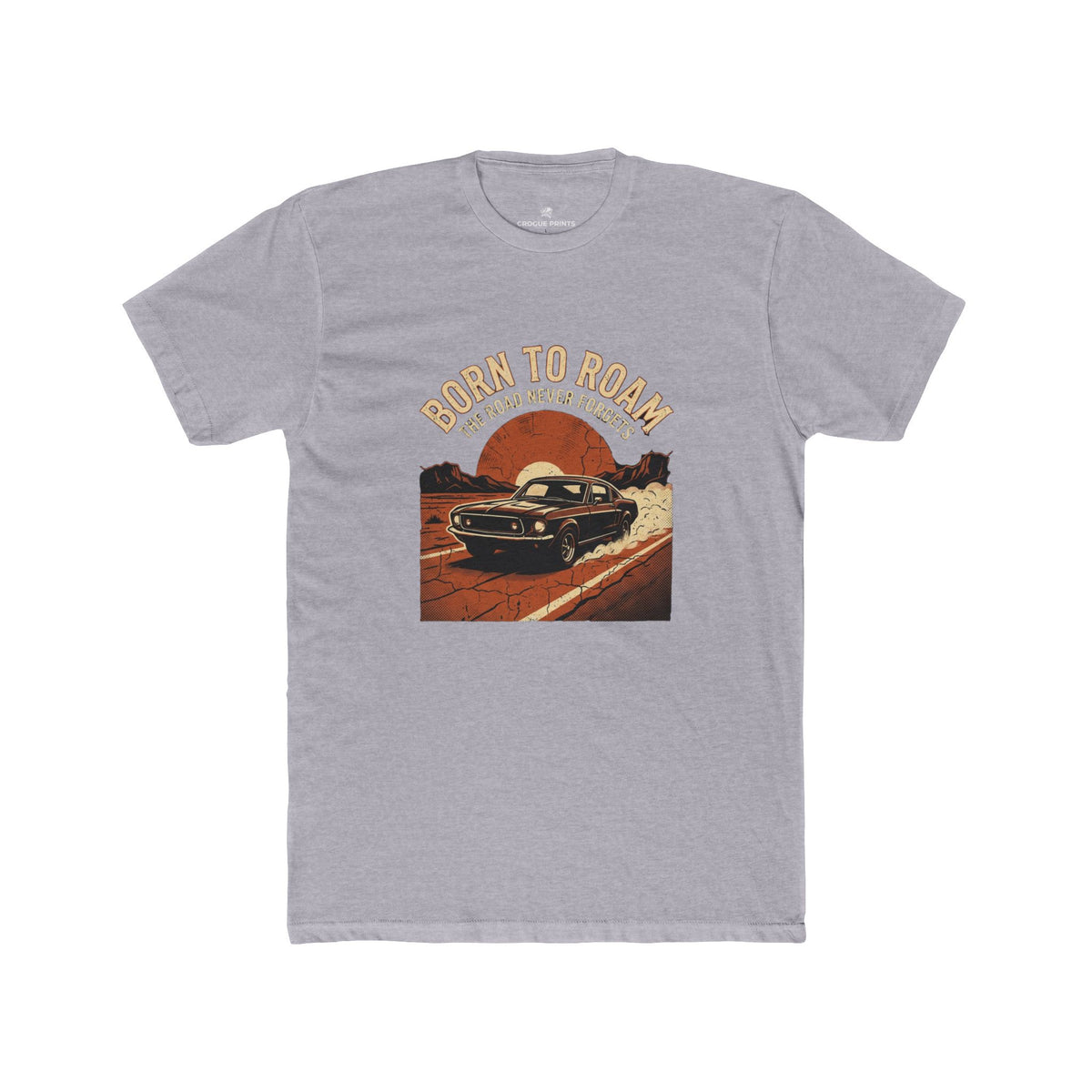 The Road Never Forgets" Muscle Car Shirt