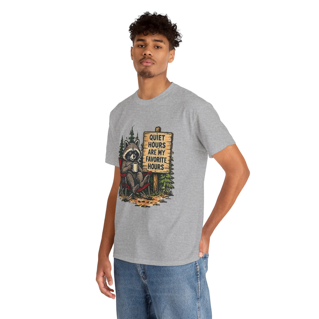 Raccoon Camping  T-Shirt