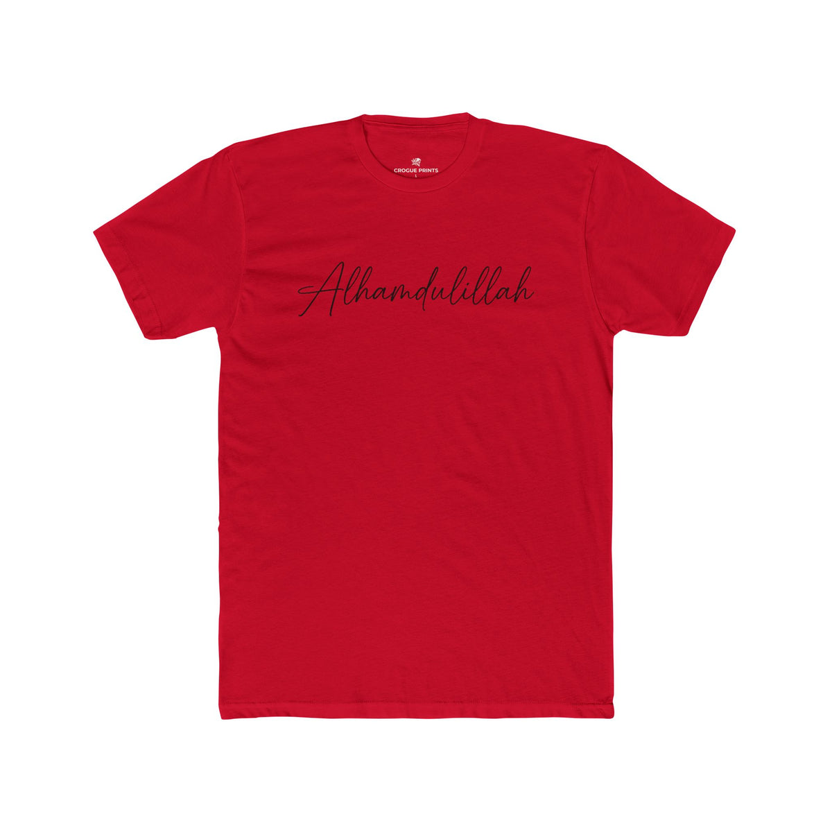 Alhamdulillah" Minimalist Script T-Shirt | Elegant Calligraphy Graphic Tee